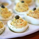 Smoked Salmon Deviled Eggs