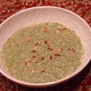 Creamy Broccoli Soup with Mustard Basil and Oregano