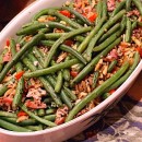 Garlic Green Beans with Prosciutto