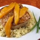 Mahi Mahi with White Wine and Mangoes