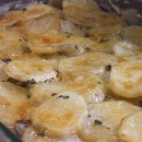Mushroom and Potato Gratin