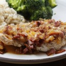 Chicken with Cider and Bacon Sauce600