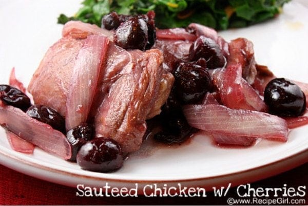 Chicken and cherries recipes Chicken and cherries recipes