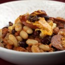 Three Bean and Sausage Bake