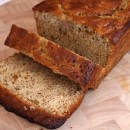 Agave Sweetened Low Fat Banana Bread