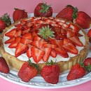 Strawberry and White Chocolate Mousse Tart