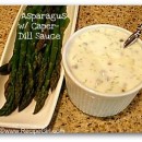 Asparagus with Caper Dill Sauce Pic