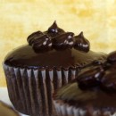 Chocolatey Cupcakes Dipped in Chocolate Ganache