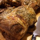 Leg of Lamb Roast with Garlic & Rosemary