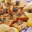 Crostini wiht Clams
