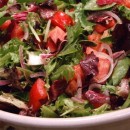 Mesclun Salad with Lemon Dressing