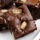 Twix Bar Brownies