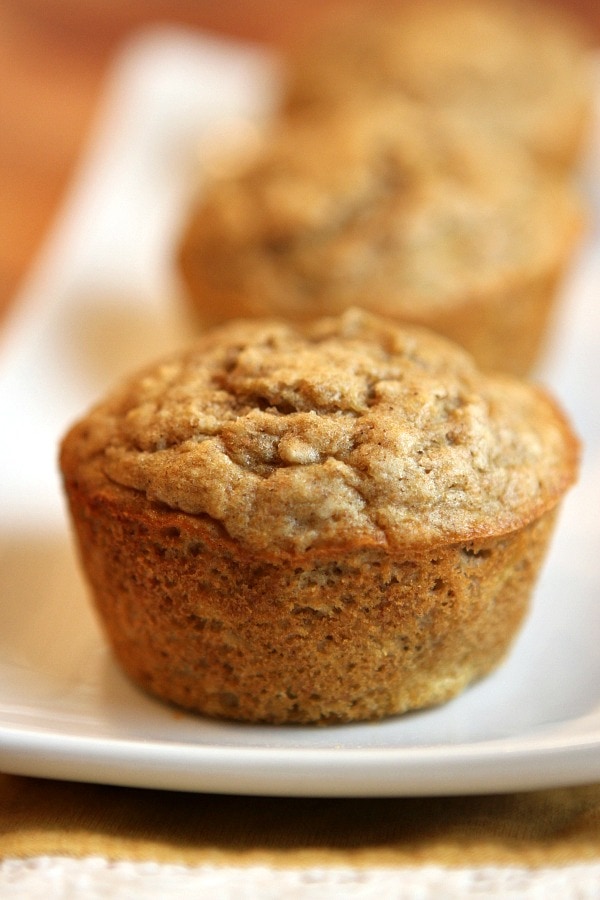 Quick and Easy Banana Oat Muffins - Recipe Girl