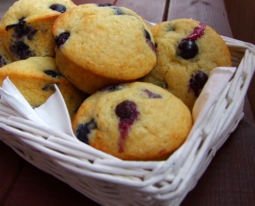 Old Fashioned Blueberry Muffins