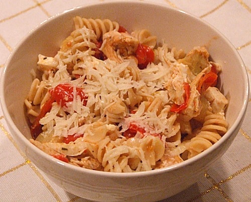 Greek Chicken Pasta