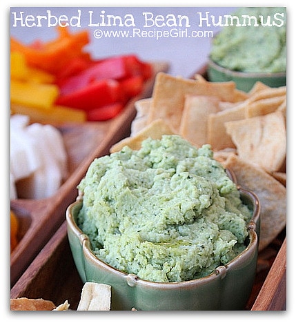 Herbed Lima Bean Hummus