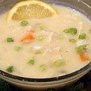 Lemon Chicken Rice Soup