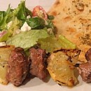 Garlic and Lemon Lamb Kabobs