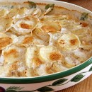 Scalloped Garlic Potatoes