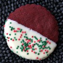 Red Velvet Shortbread Cookies