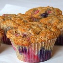 Tri Berry Muffins 7