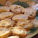 Butternut Squash Spread on Cheese Croutons