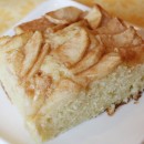 Apple Topped Cream Cheese Coffee Cake
