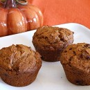 Pumpkin Gingerbread Muffins