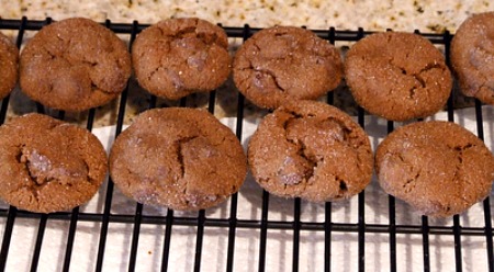 Chewy Chocolate Gingerbread Cookies