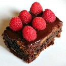 Fudgy Chocolate Raspberry Bars