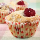 Sugar Crusted Raspberry Muffins