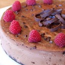 Chocolate Chocolate Chip Cheesecake
