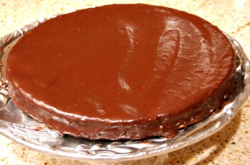 European Chocolate Truffle Cake