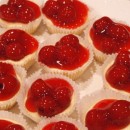 Mini Cherry Cheesecake Bites