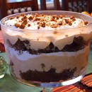 Pumpkin Gingerbread Trifle