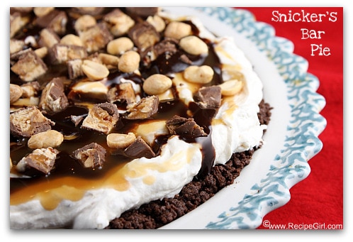 Snicker's Bar Pie2 Snicker's Bar Pie2