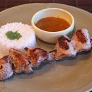 Coconut Curry Pork Satay