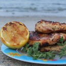Grilled Chicken with Lemon and Oregano