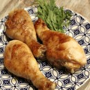 Honey- Molasses Chicken Drumsticks
