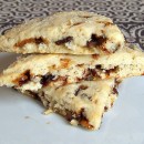 Toffee Chocolate Chip Scones