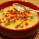 Baked Potato and Bacon Soup