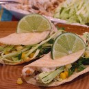Fish Tacos with Chipotle Cream