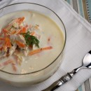 Greek Lemon Chicken Orzo Soup