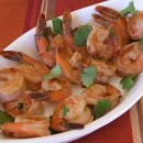 Pan Seared Shrimp with Chipotle Lime Glaze