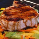Teriyaki Tuna with Ginger Vegetables