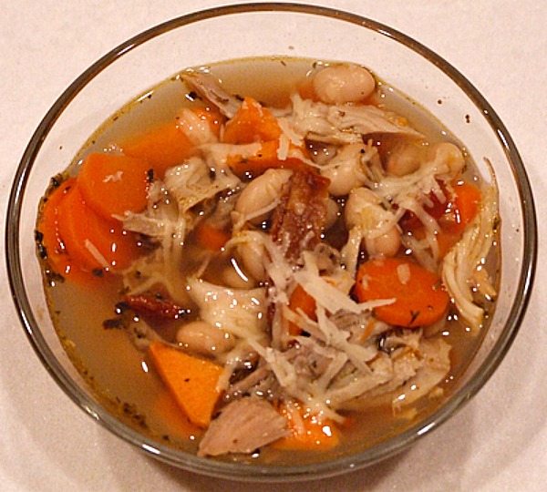 Turkey Frame Soup