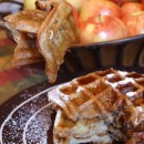 spiced apple buttermilk waffles 2