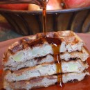 spiced apple buttermilk waffles 3