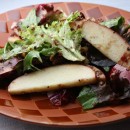 Apple Walnut Salad with Cranberry Vinaigrette