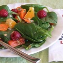 Baby Spinach & Raspberry Salad